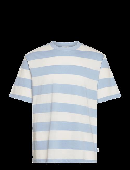 Lindbergh | Striped Oversized O-Neck Tee S/S | XXL