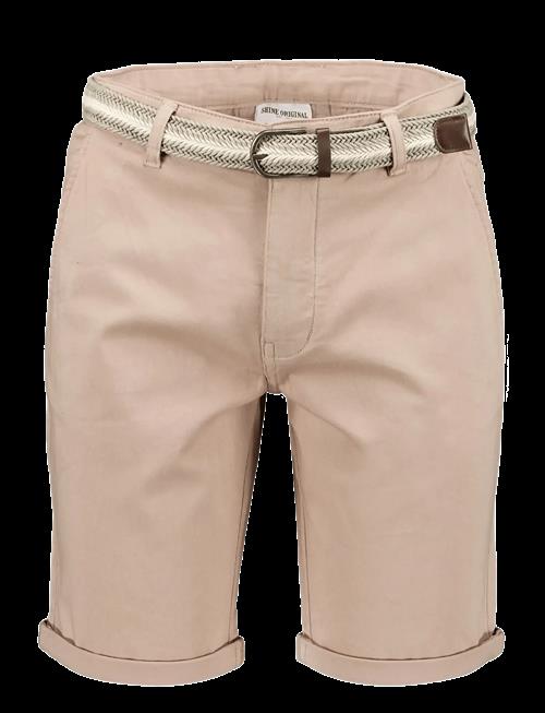 Shine Original | Superflex Chino Shorts W. Belt | L