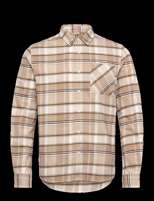 Knowledge Cotton Apparel | Organic Cotton Checked Flannel Shir | M