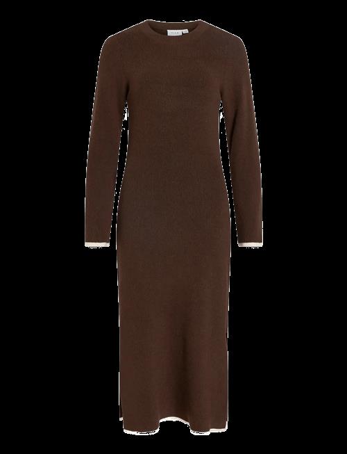 Vila | Vikerry O-Neck L/S Knit Maxi Dress-Noos | XL