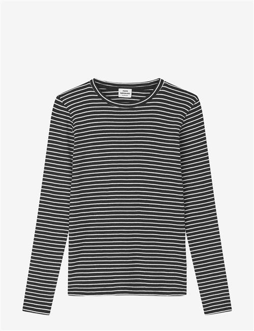 Mads Nørgaard | 2X2 Cotton Stripe Talino Tee L/S | 104