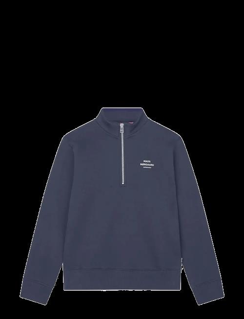 Mads Nørgaard | Mix Sweat Crewie Half Zip Sweatshirt | 116