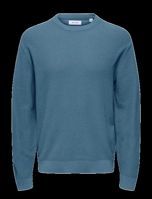ONLY & SONS | Onstony Rlx 12 Ls Waffle Crew Knit Noos | S