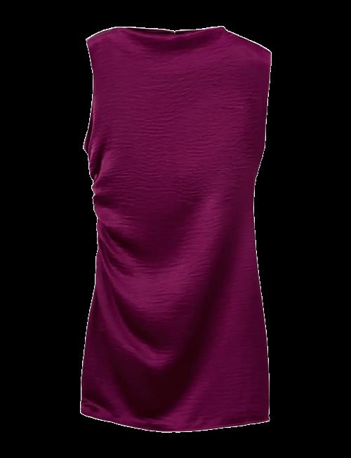 Mango | Satin Dress With Creased Effect | M