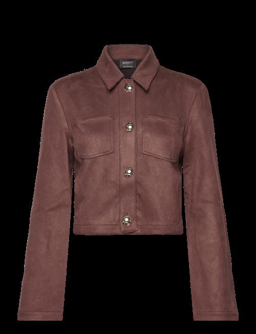 Bardot | Lorenzo Vegan Suede Shirt | 36