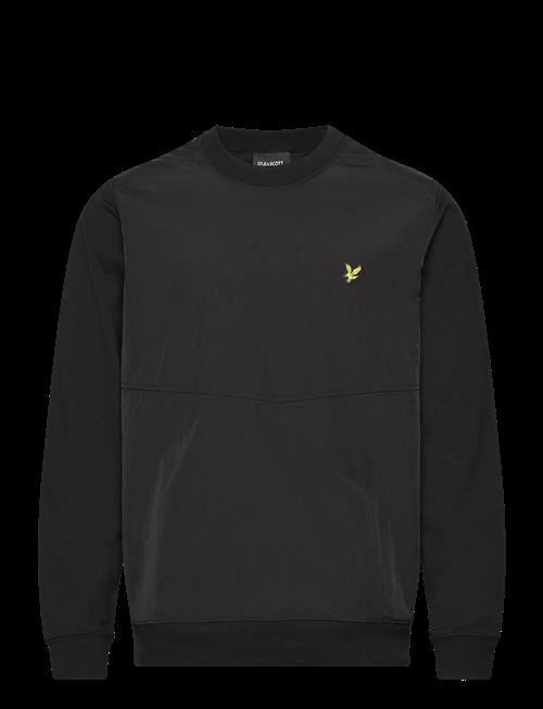 Lyle & Scott | Half Raglan Hybrid Sweatshirt | L