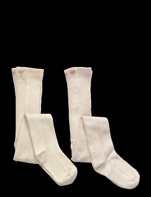 Minymo | Stocking W.pointelle (2-Pack) | 68\74