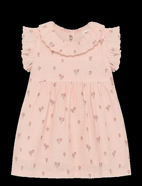 Minymo | Dress Ss Aop W. Lining | 86