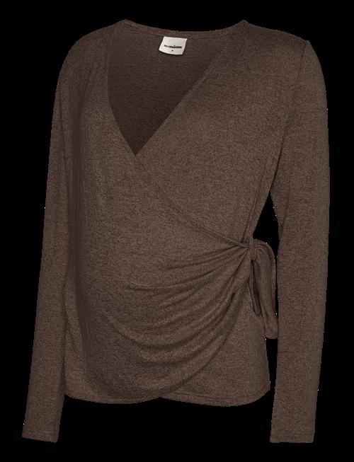 Mamalicious | Mlkira Tess Ls Jrs Top 2F | XS