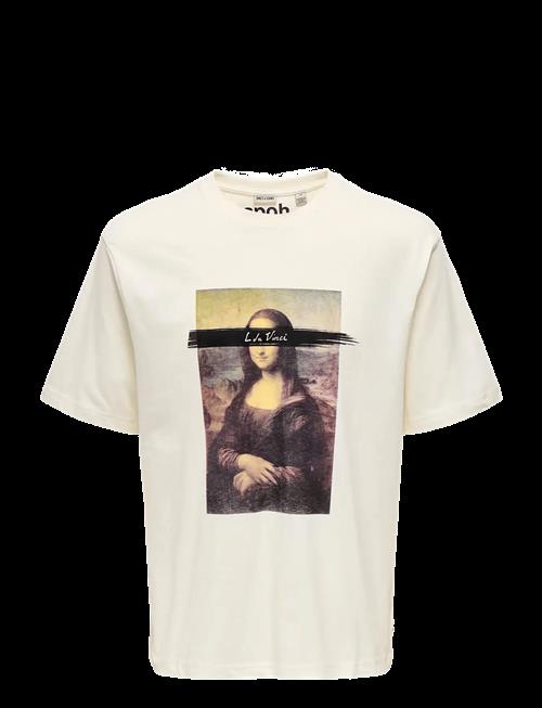 ONLY & SONS | Onsmonalisa Rlx Ss Lic Tee Vd | XXL