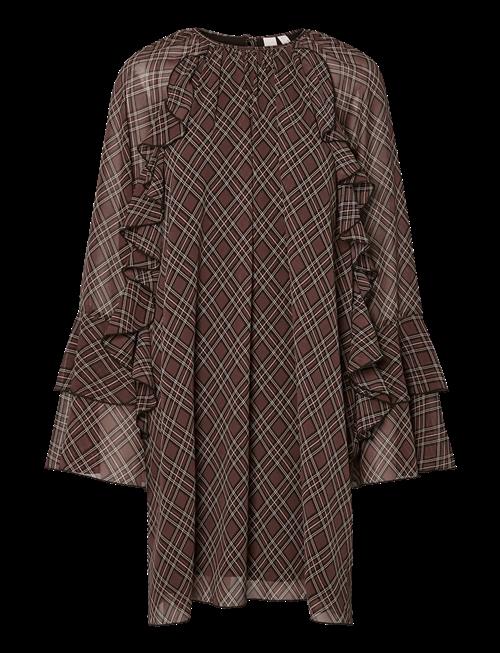 YAS | Yaschecksy Ls Dress S. | 34
