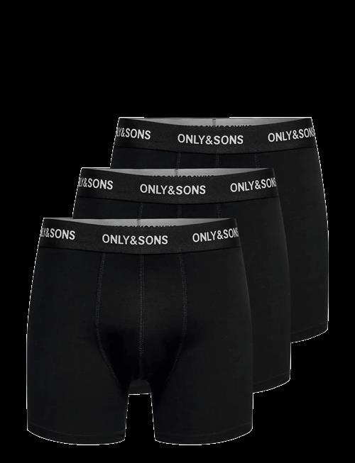ONLY & SONS | Onsbasic Solid Boxer 3Pack Noos | M