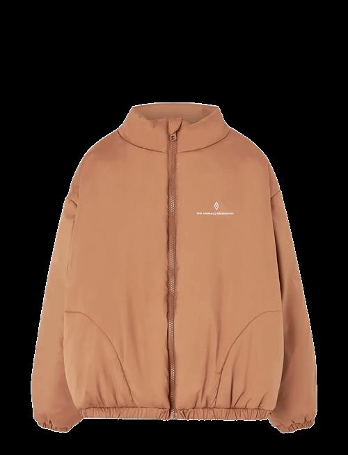 THE ANIMALS OBSERVATORY | Crocodile Kid Puffer Jacket Almond Brown | 10 Y