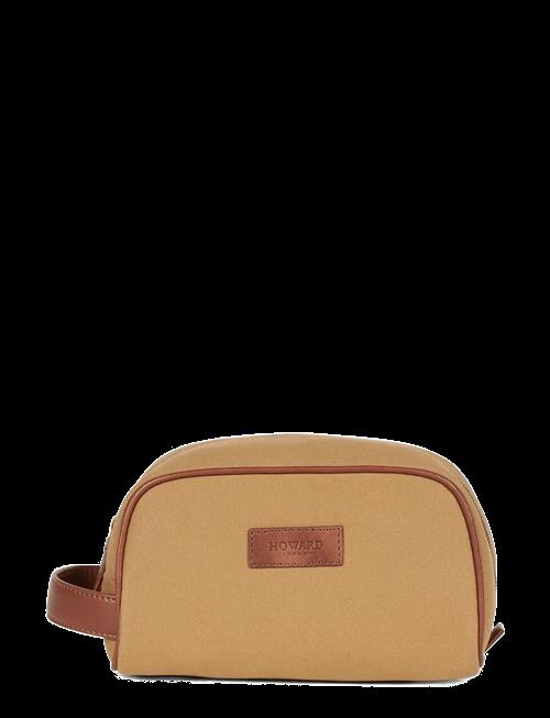 Howard London | Howard Canvas Washbag | ONE SIZE