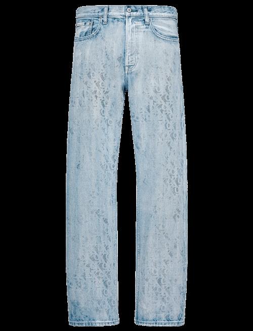 Calvin Klein Jeans | 90S Strght Ck Blue Pavement Aop | 33 x 32