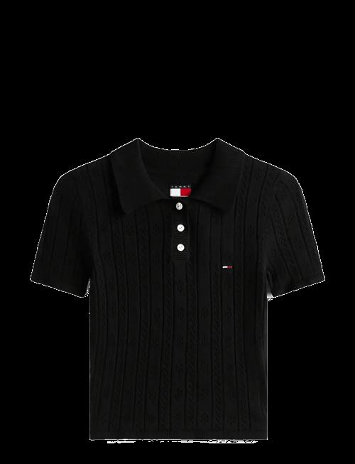 Tommy Jeans | Tjw Pointelle Polo | XXS