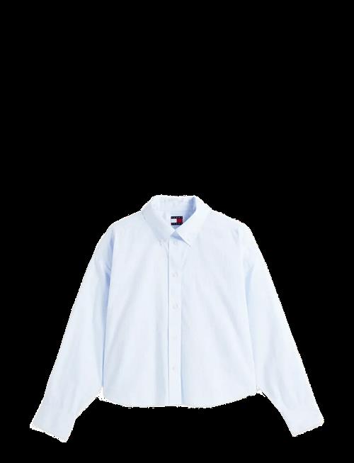Tommy Jeans | Tjw Reg Crop Stripe Poplin Shirt | S