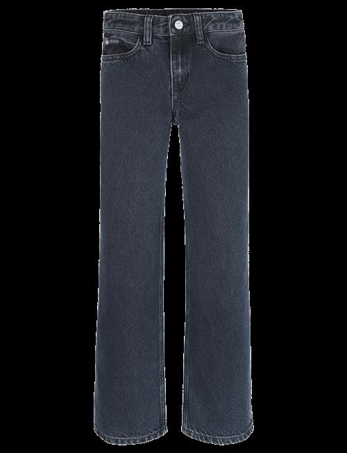 Calvin Klein | Hr Wide Leg Blue Black Rgd Denim | 116