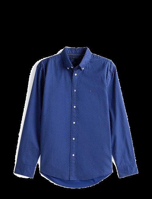 Tommy Hilfiger | Flex Poplin Fake Solid Rf Shirt | S