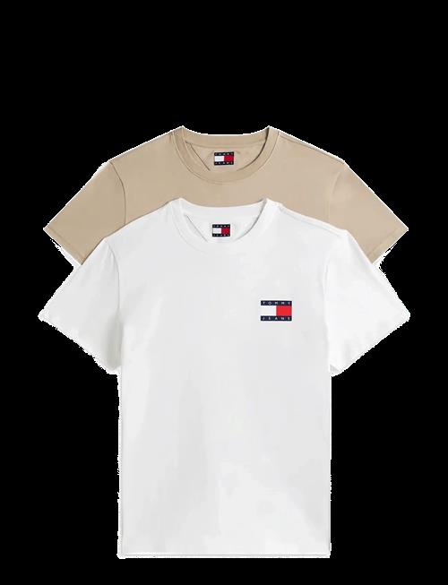 Tommy Jeans | Tjm Slim 2Pack Ess Flag Tee | L