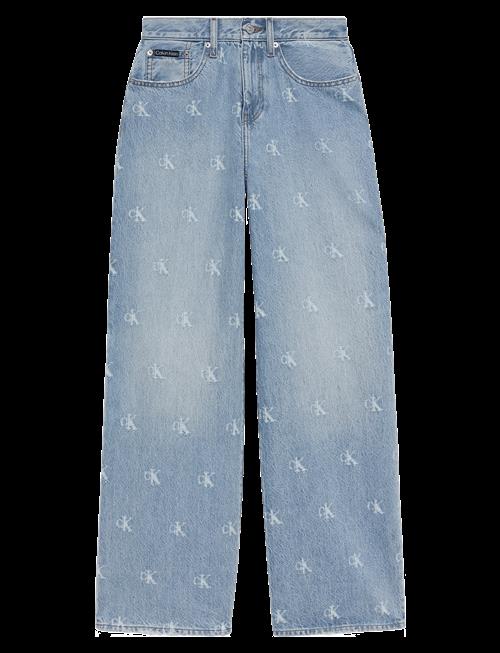 Calvin Klein Jeans | The Wide Leg Ck Distressed Indig | 25 x 32