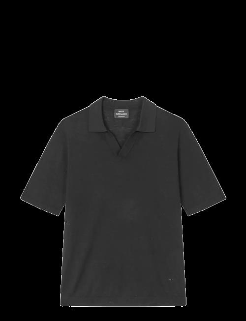 Mads Nørgaard | Cotton Lino Theo Polo Knit | L