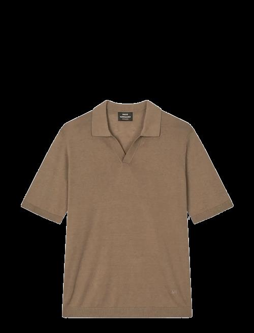 Mads Nørgaard | Cotton Lino Theo Polo Knit | XL
