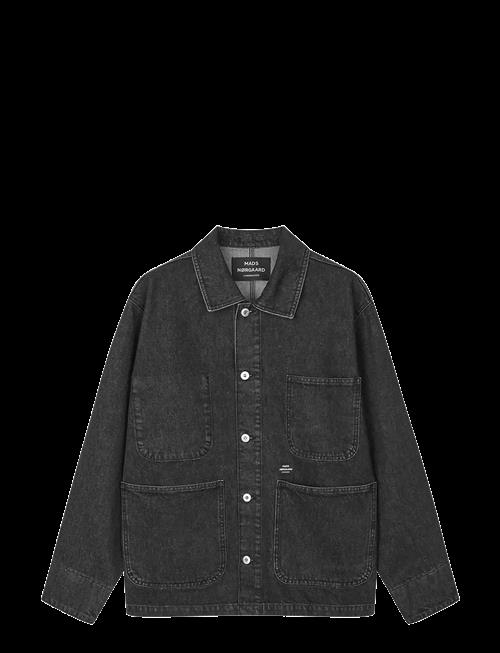 Mads Nørgaard | Arizona Black Denim Chore Jacket | M