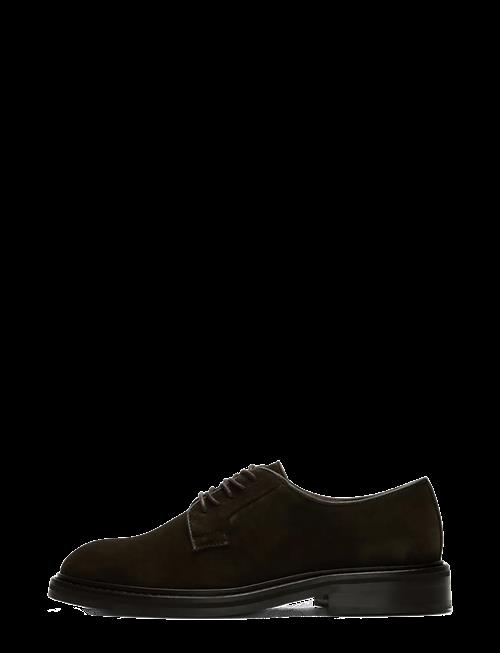 Selected | Slhcarter Suede Blucher Shoe | 44