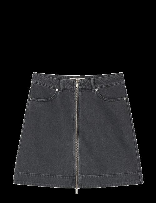 Mads Nørgaard | Luke Black Denim Riva Skirt | 36