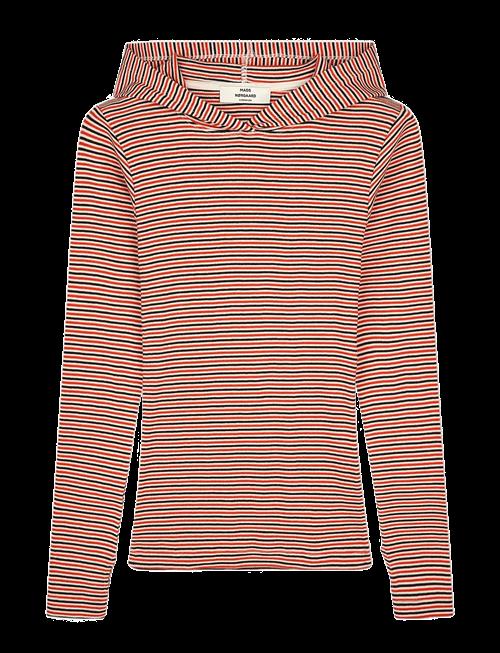 Mads Nørgaard | 2X2 Cotton Stripe Tutti Hood | XS