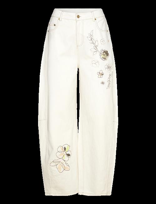 Se Coster Copenhagen | Embroidered Pants - Anna Fit | 36 hos Booztlet