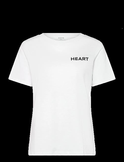 Coster Copenhagen | Tee With Heart Embroidery | XL