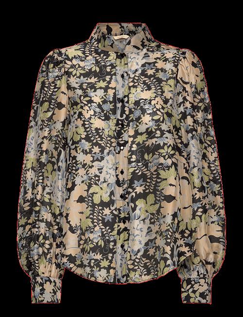 by Ti Mo | Striped Organza Blouse** | S