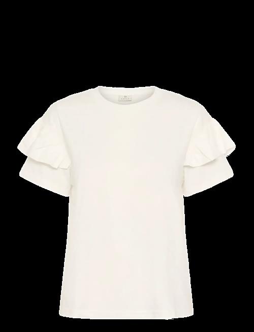 Kaffe | Kaerin Flounce T-Shirt | XL