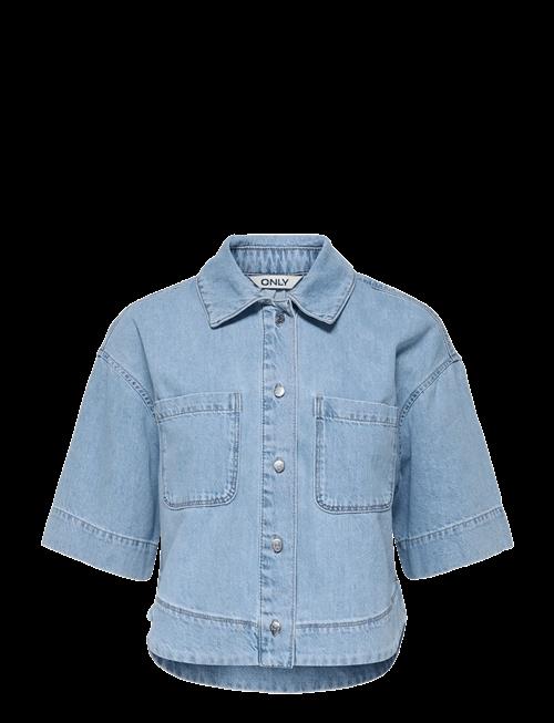 ONLY | Onlcleo Life Ss Crop Dnm Shirt Pim Noos | S