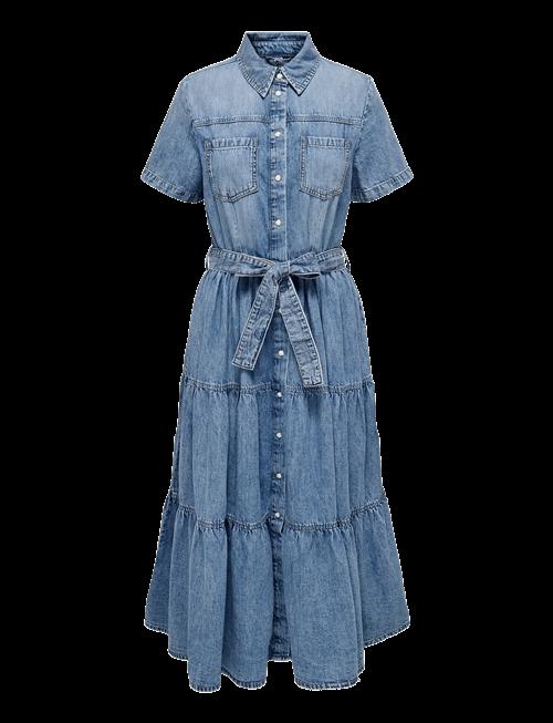ONLY | Onlaliyah S/S Layer Dnm Dress Akm Noos | XS