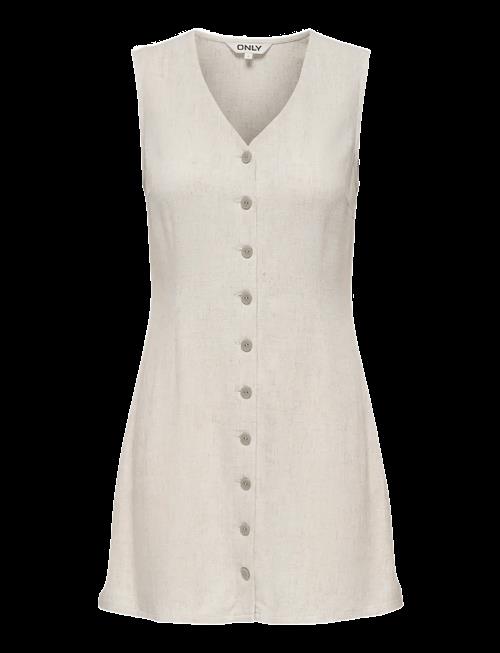 ONLY | Onlsiesta Lin Bl Sl Short Dress Pnt Noos | S