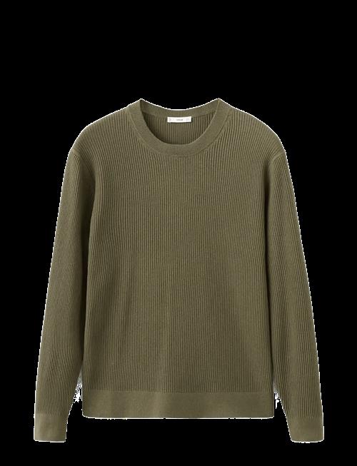 Mango | Fine Rib-Knit Cotton Sweater | M