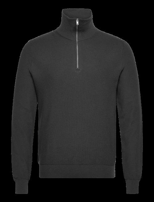 Mango | Microstructure Polo Shirt With Zip Neck | M