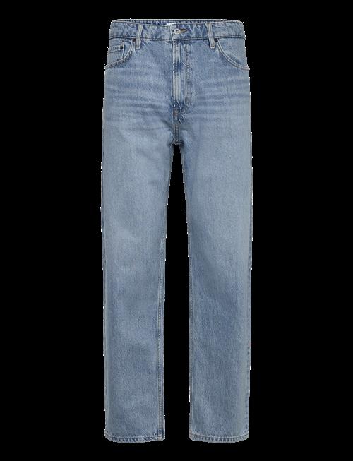 Mango | Moby Straight-Fit Light-Wash Jeans | 40