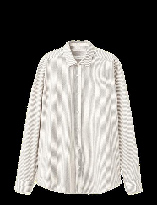 Mango | Regular Fit Striped Cotton Shirt | XL