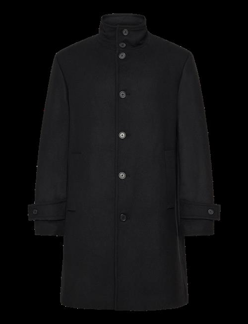Mango | Wool Funnel Neck Coat | L