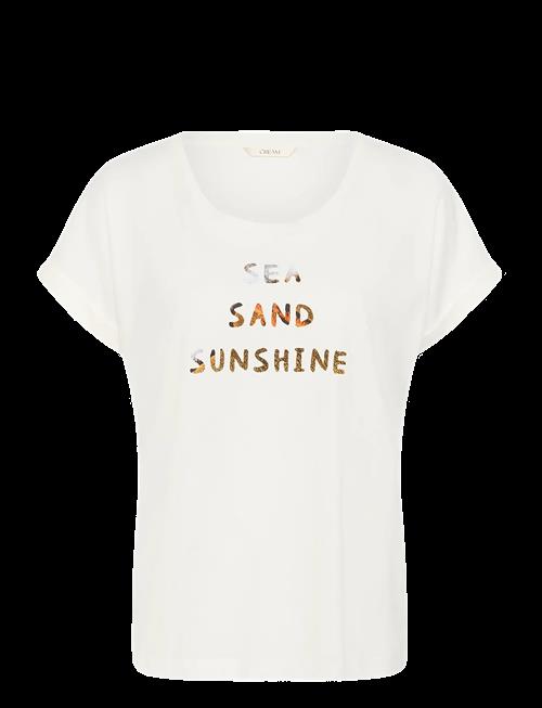 Cream | Cralma T-Shirt | S