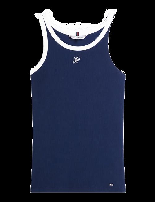 Tommy Hilfiger | Contrast Bind Rib Tank | L