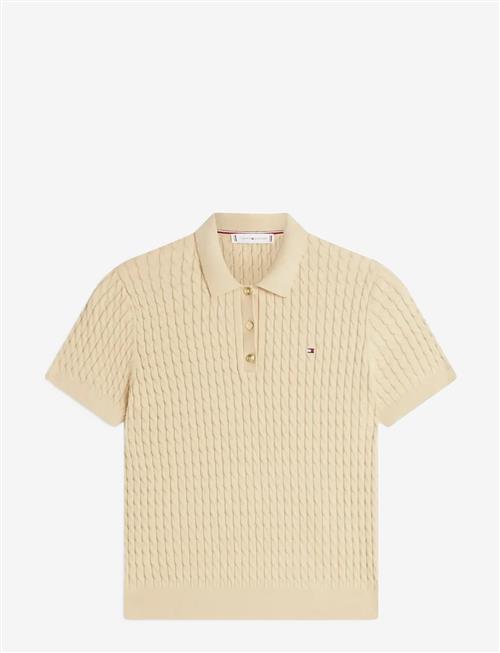 Tommy Hilfiger | Cotton Mini Cable Polo | S