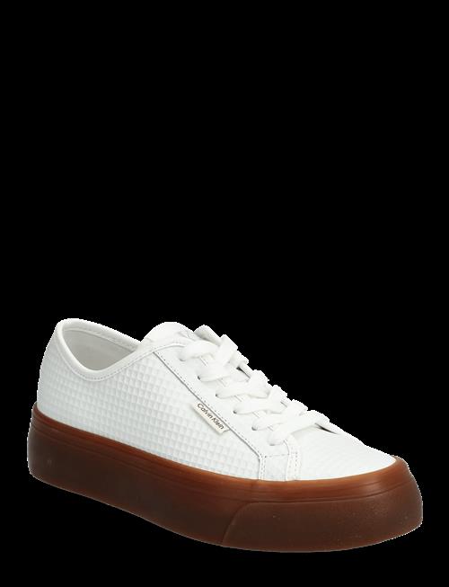 Calvin Klein | Vulc Flatf Lace Up Text Lth | 40