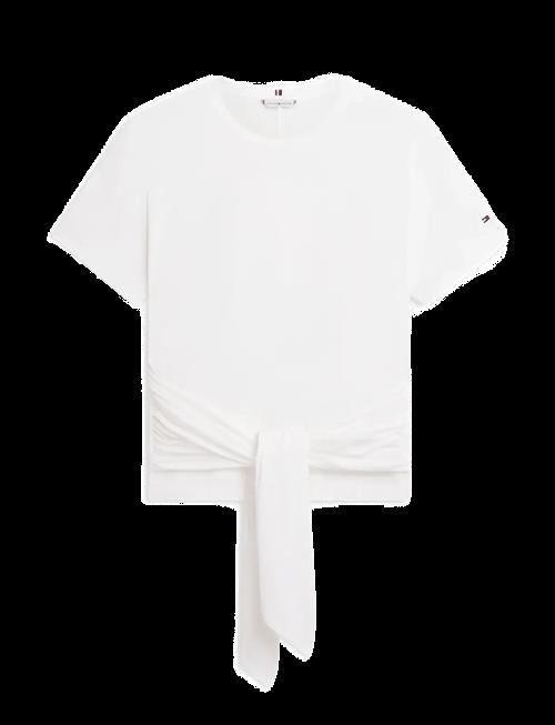 Tommy Hilfiger | Co Slub Knot Ss Tee | M