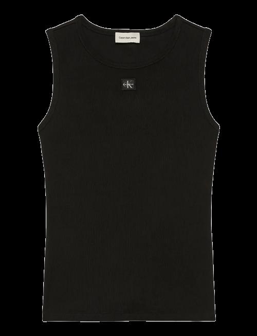 Calvin Klein Jeans | Sl Woven Label 2X2 Baby Rib Cuto | S