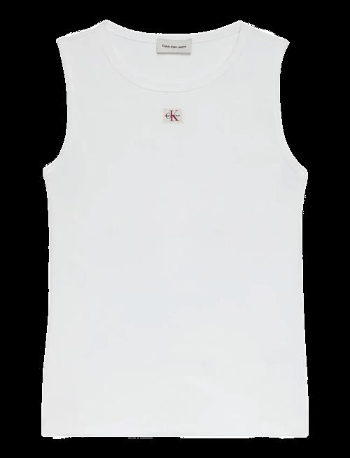 Calvin Klein Jeans | Sl Woven Label 2X2 Baby Rib Cuto | XXS